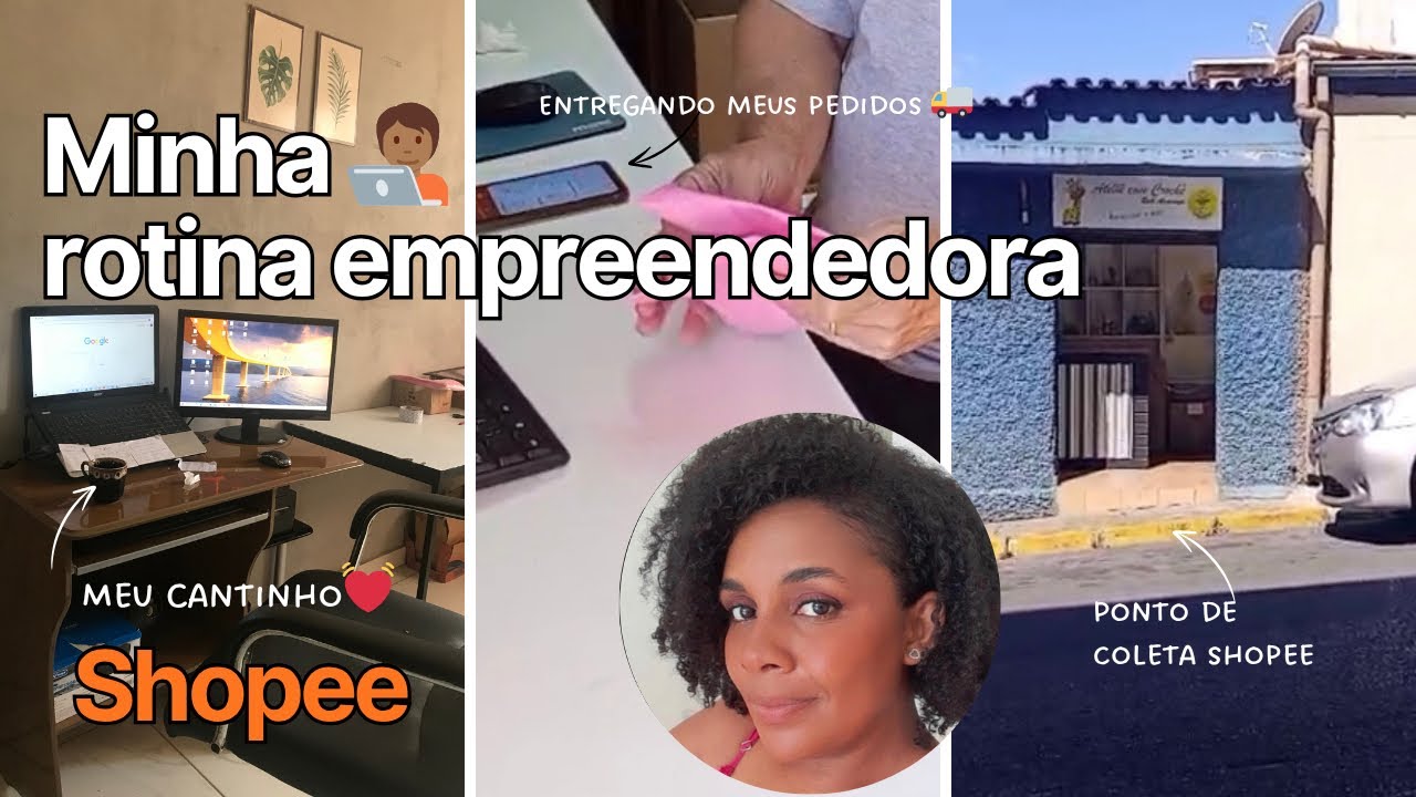 ROTINA COMPLETA SHOPEE | Embalando & Entregando Pedidos