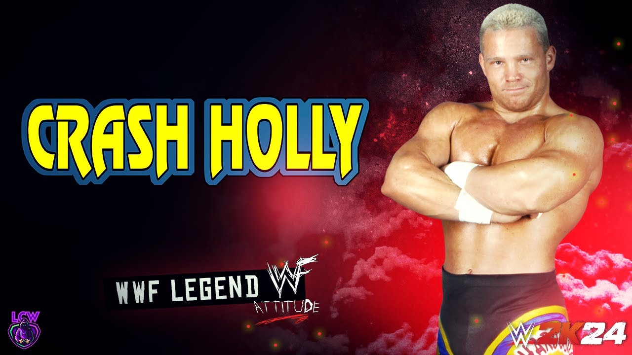 WWE 2K24 Crash Holly Entrance, Signature & Finishers I Caws #WWF
