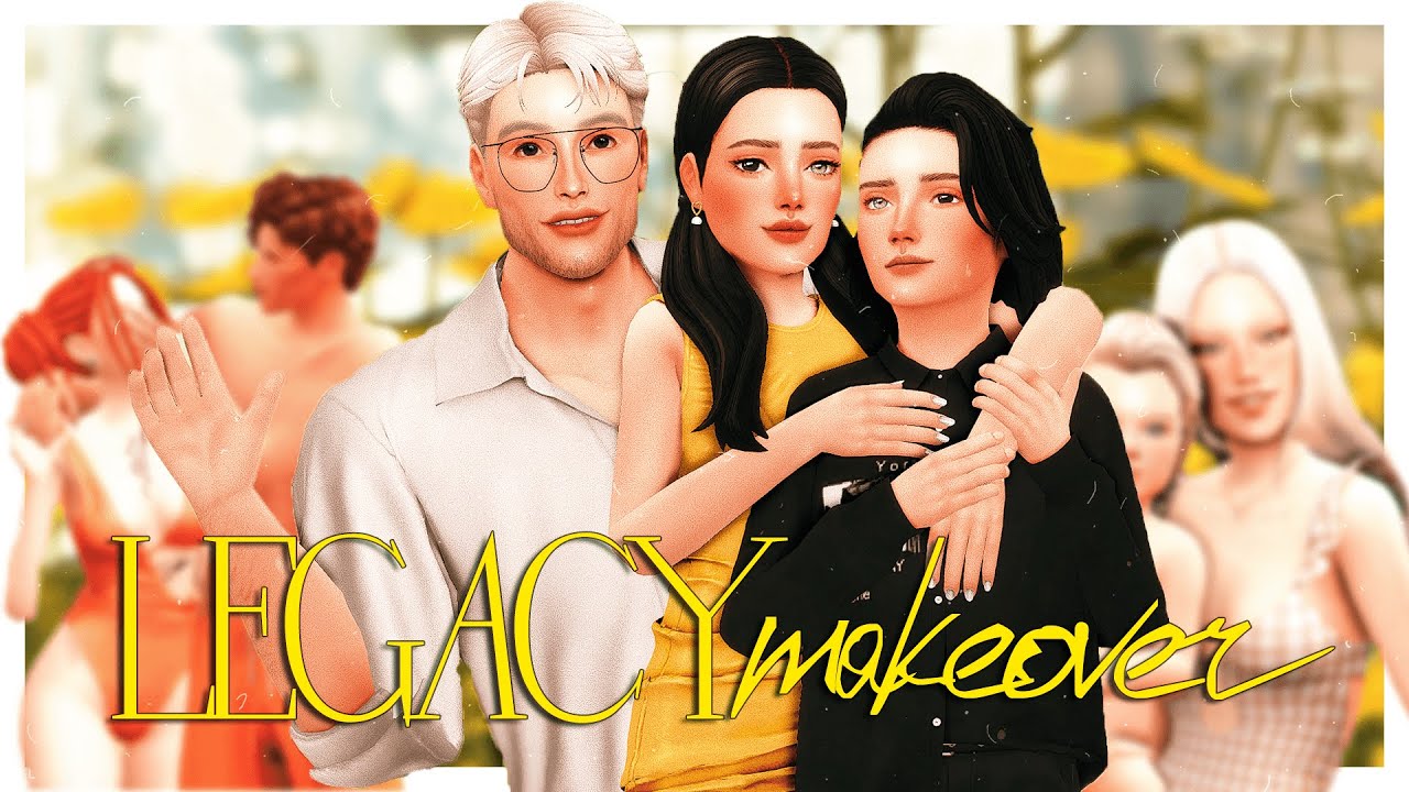 МЕЙКОВЕР ДИНАСТИИ🤍 Ответы на вопросы об истории и многое другое💫 Sims 4