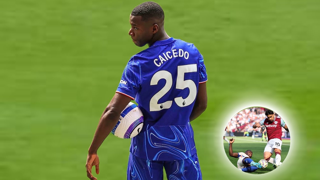 Every World-Class Moises Caicedo Tackle & Recovery 2024/2025