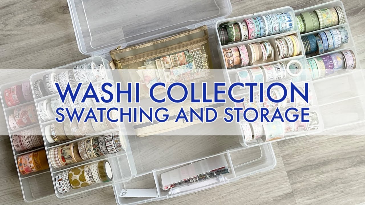 Washi Tape Collection | Swatching and Storage