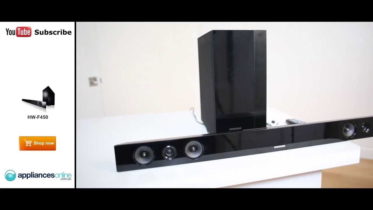Эксперт рассказывает об аудиосистеме Samsung HW-F450 Series 4 — Appliances Online