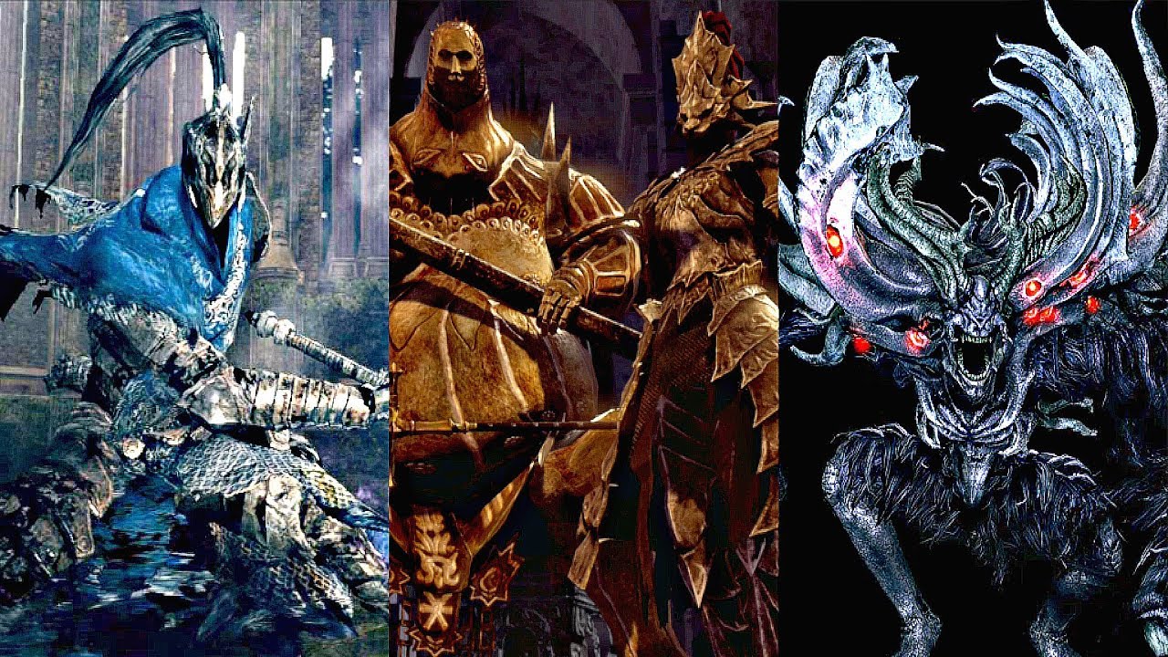 Dark Souls Remastered - All Bosses / Boss Fights + Ending (PS4 PRO)