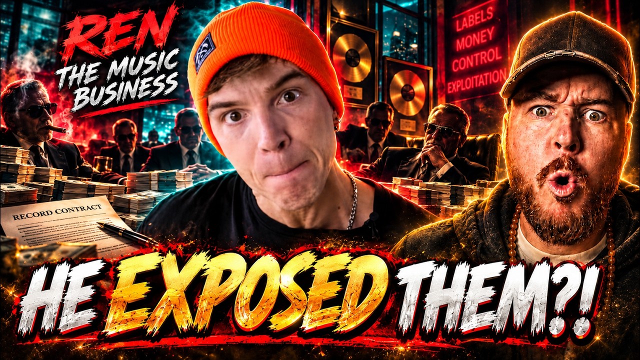 REN JUST EXPOSED THE MUSIC INDUSTRY?! 😱 American Rapper Reacts to Ren &ndash; The Music Business