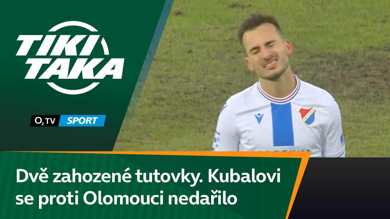 TIKI-TAKA: Dvě zahozen&eacute; tutovky. Kubalovi se proti Olomouci nedařilo