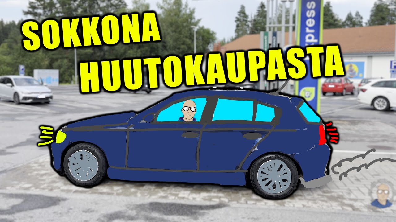Uusi auto huutokaupasta! Miten meni hakureissu?
