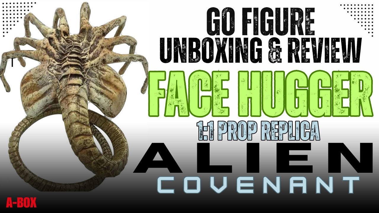 A-BOX FACE HUGGER ALIEN COVENANT 1:1 PROP REPLICA unboxing and review