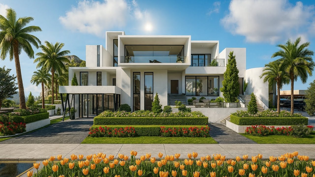 PUBG Home Design Level 30 | Modern White House Design