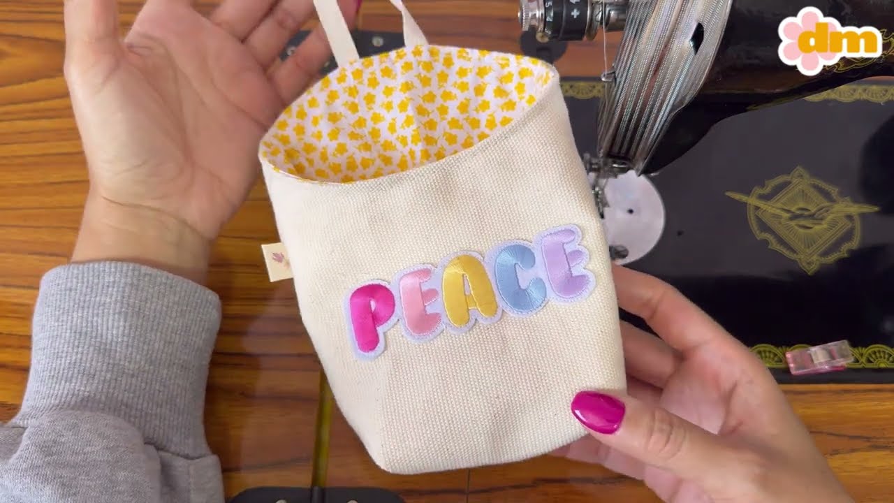 Solo Costura | Proceso de confección de un organizador colgante