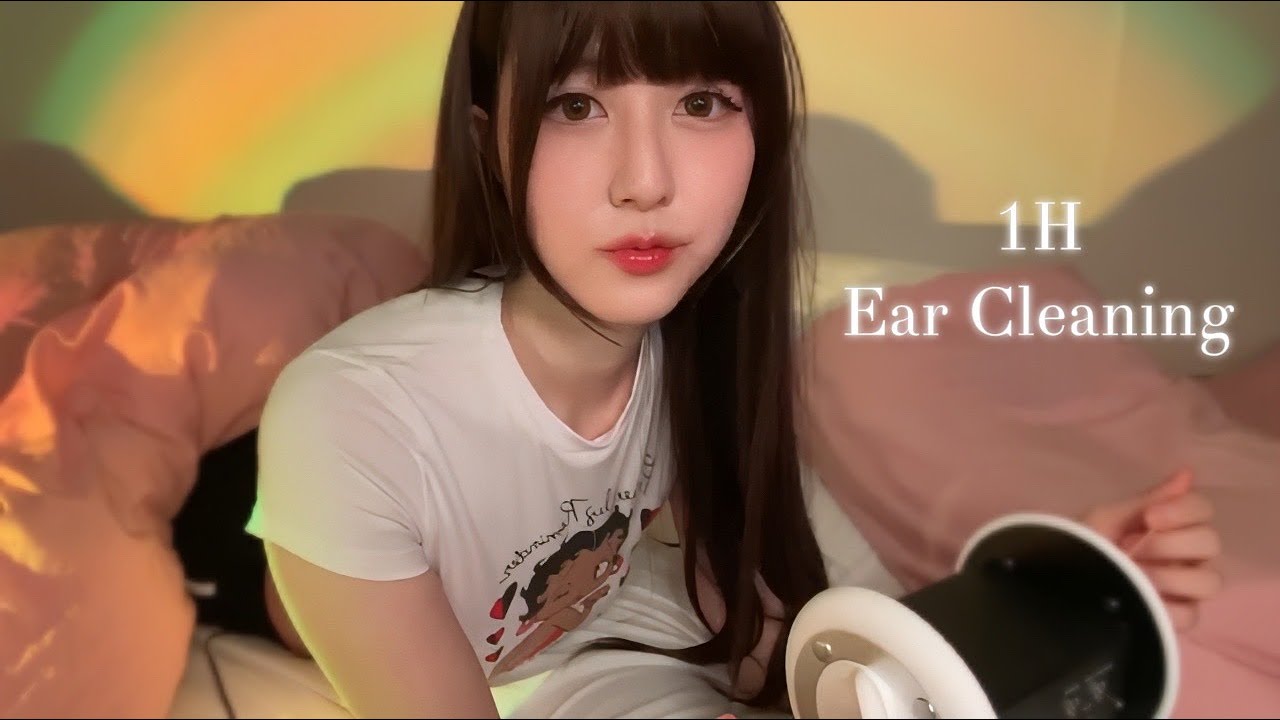 ASMR 1Hour! Various Ear Cleaning Roleplay for your deep sleep🤍🎆