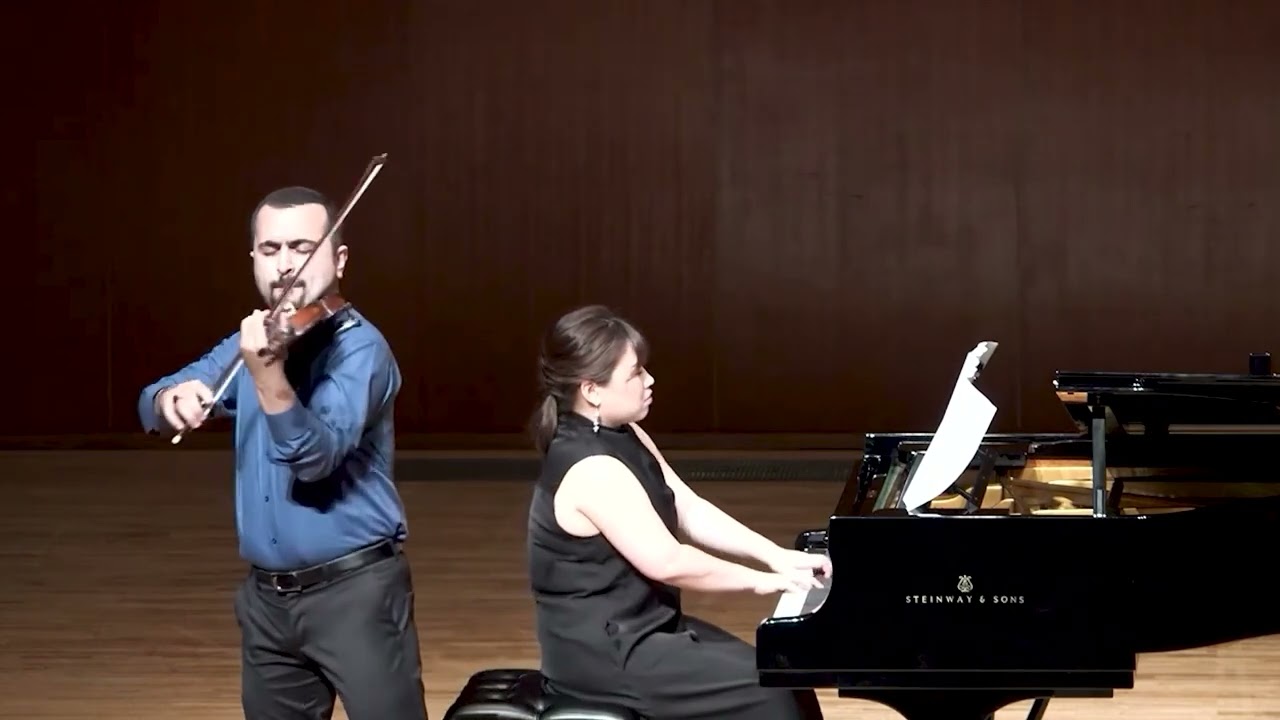 🔵 Amin Ghafari plays Sarasate zigunerwisen in #Osaka_Violin_competition_Japan Gala concert..