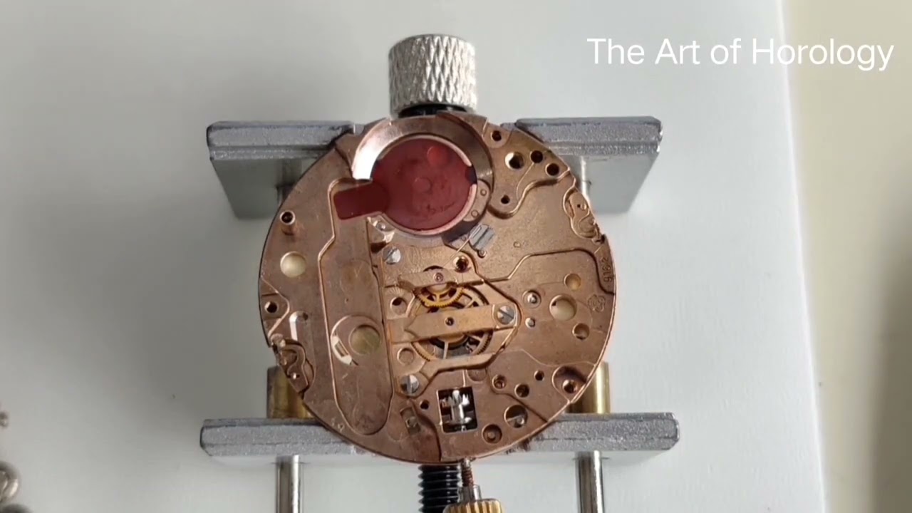 Omega Seamaster. #1250 tuning fork movement from a vintage Electronic F300 Hz 1960s