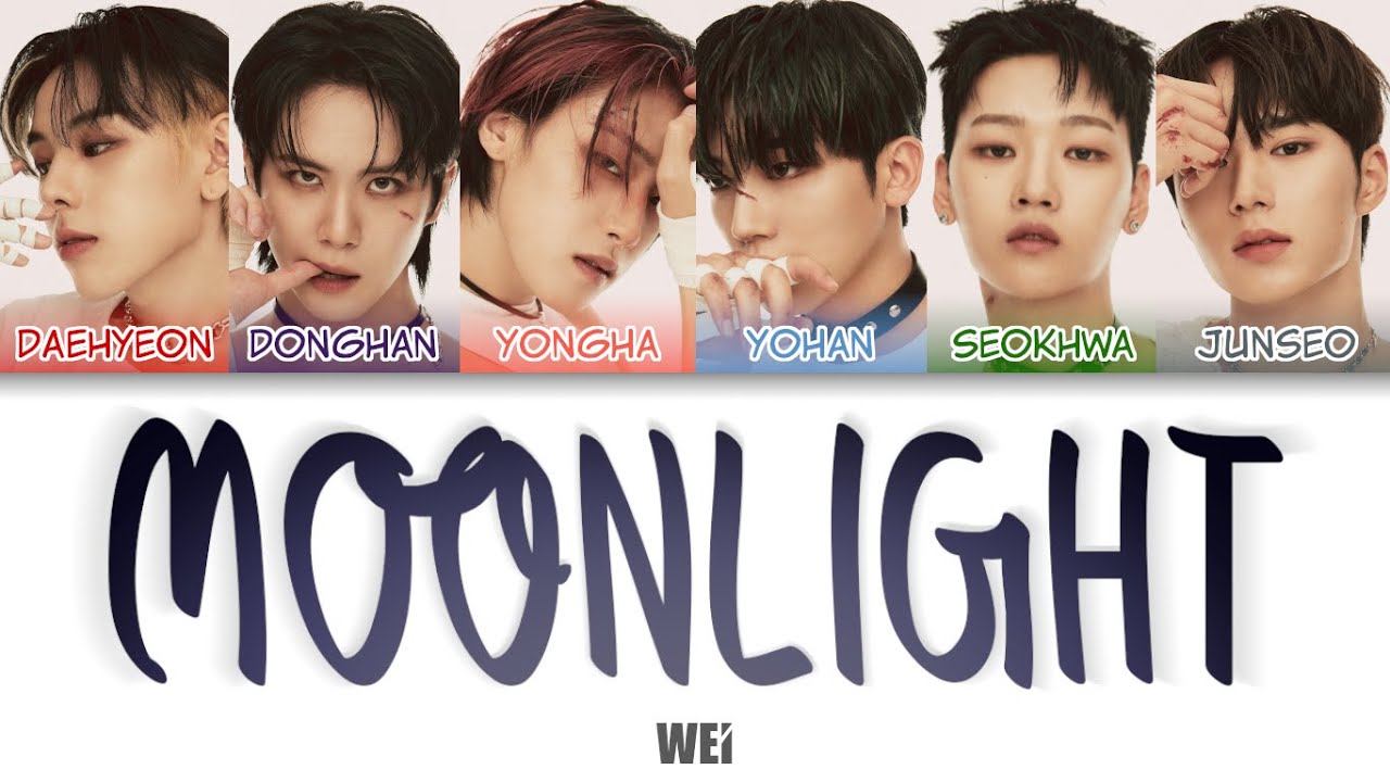 WEi (위아이) - Moonlight Color Coded Lyrics (han/rom/eng)