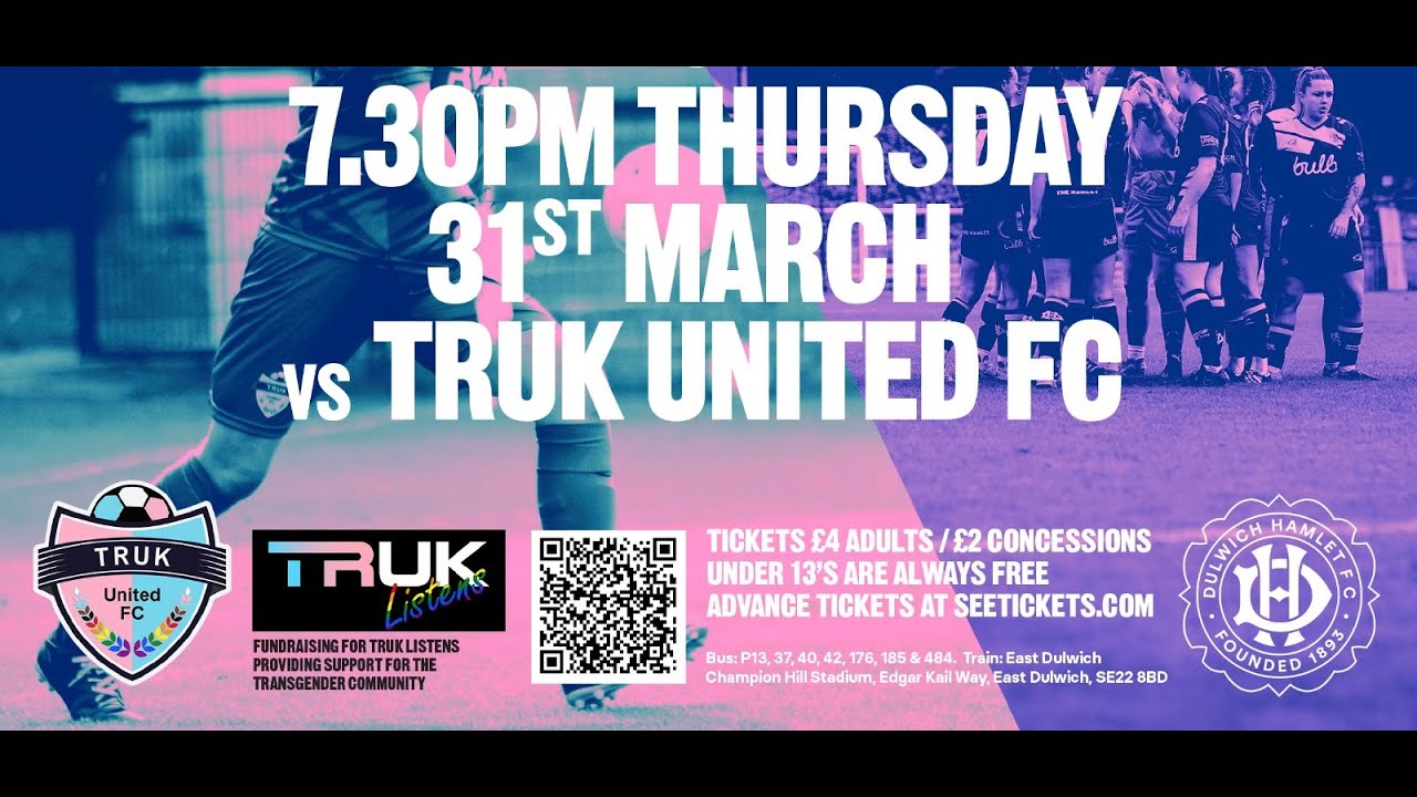 DHFCTV LIVE | Dulwich Hamlet W v TRUK United FC