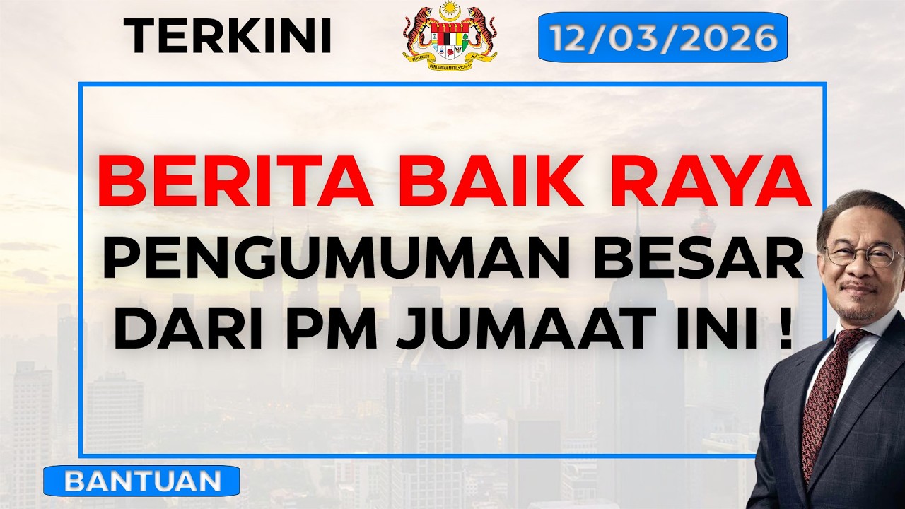 JUMAAT INI: Kejutan Besar Daripada Perdana Menteri! Adakah Bantuan Tunai Tambahan?