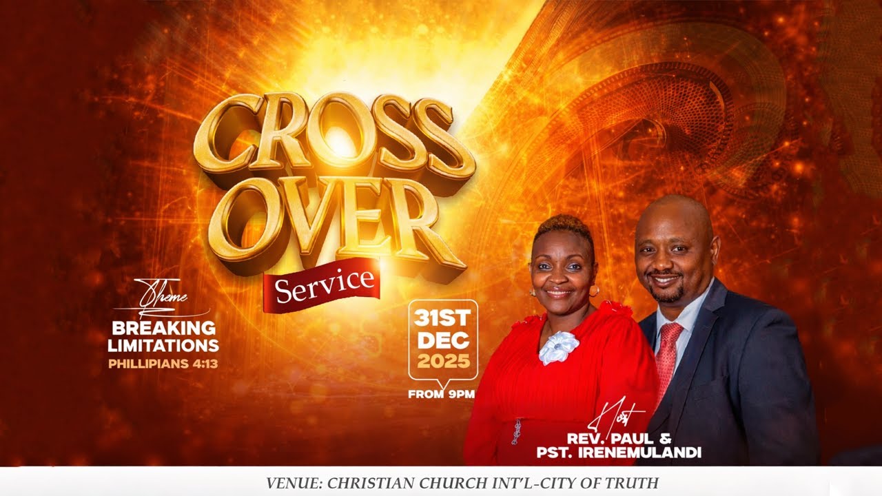 CROSS OVER SERVICE || 31st DECEMBER 2025