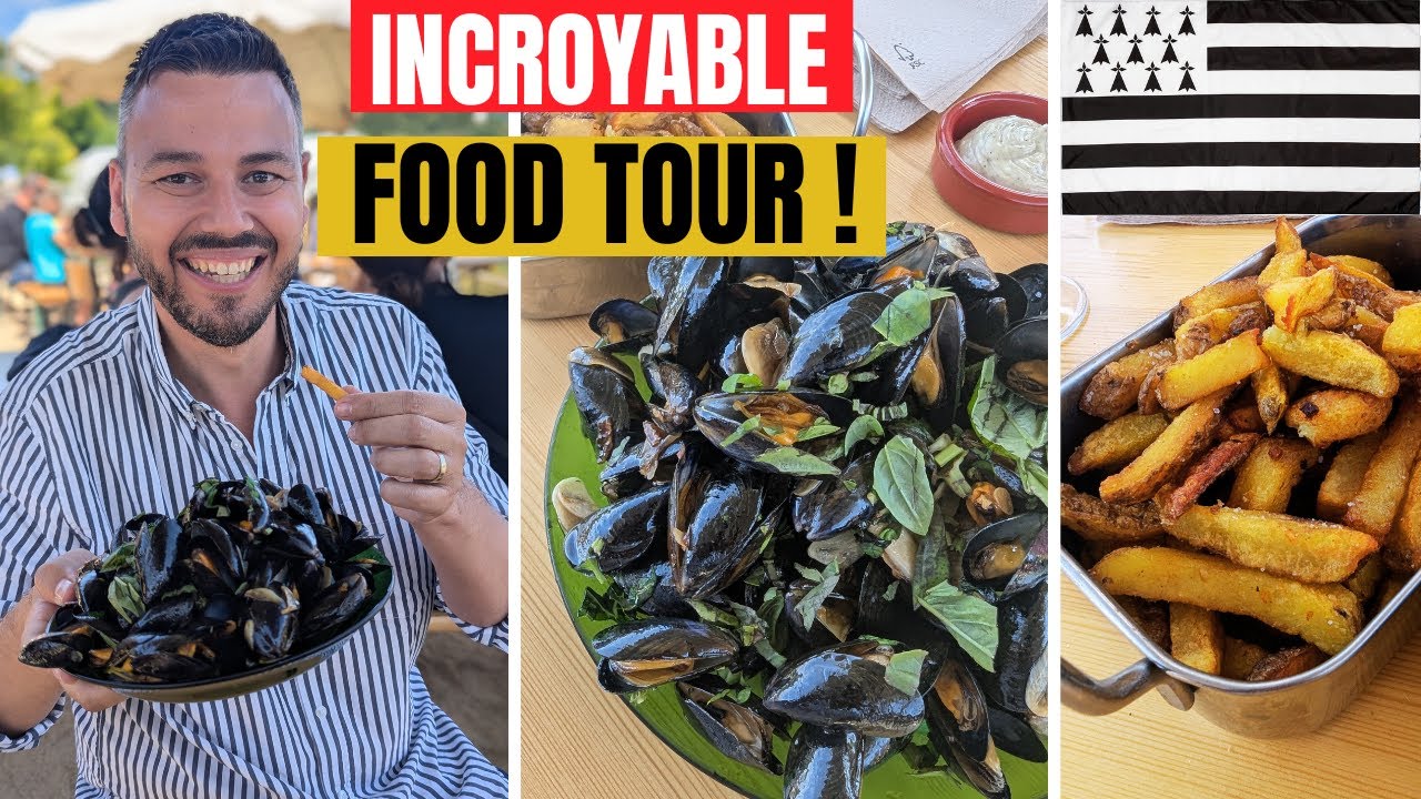 Un BAR/CHARCUTERIE , des MOULES à la PLANCHA, ...  Des RESTOS INSOLITES en BRETAGNE ! VLOG 1573