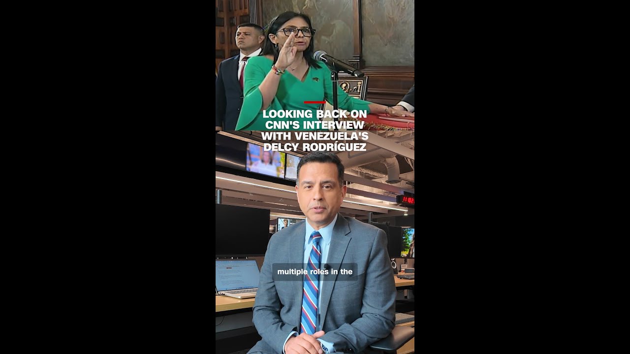 Looking back on CNN's interview with Venezuela's Delcy Rodr&iacute;guez