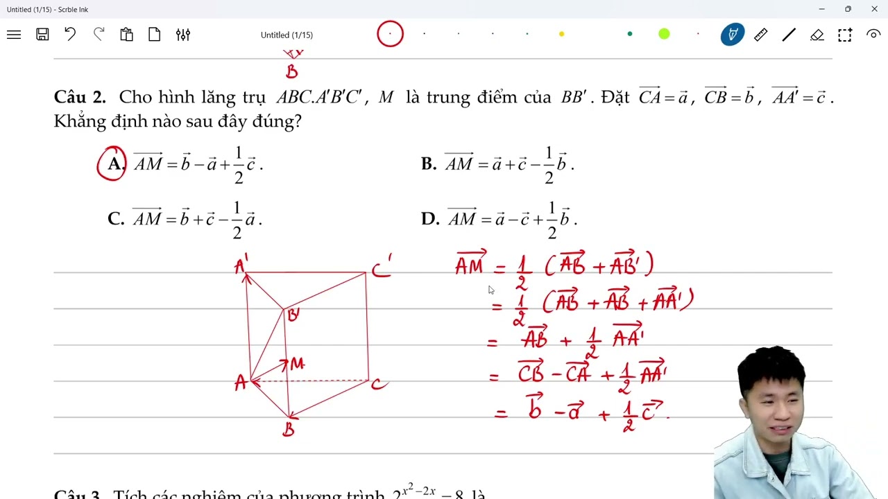 [Toán 12 - 2K8XPS] Chữa Đề KSCL Ôn Thi Tốt Nghiệp THPT | Tổ Toán Mapstudy