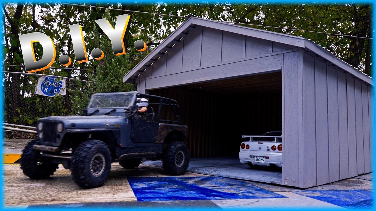 1/10th SCALE GARAGE BUILD