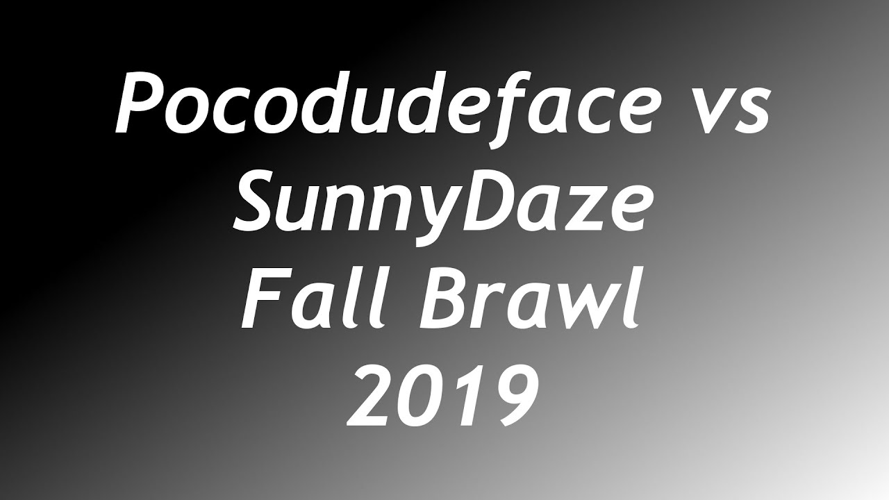 Pocodudeface (Dr. Mario) vs SunnyDaze (Fox) - SSBM - Fall Brawl 2019