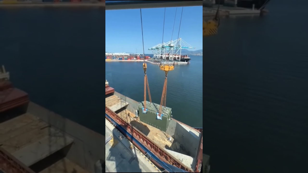 Gottwald hmk tandem operation swl 190 ton #gottwald #crane  #craneoperator #heavylifting #t&uuml;rkiye