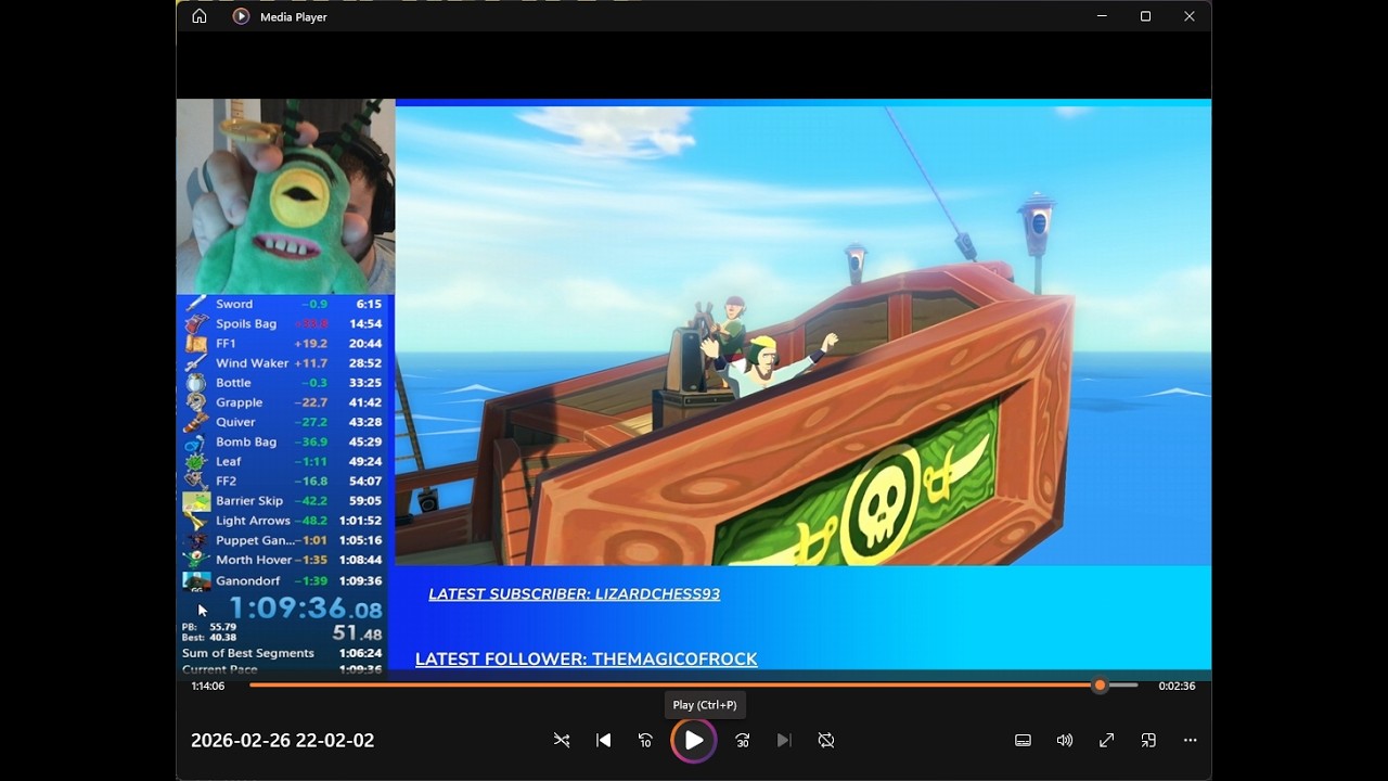 WWHD No MSS PB! 1:09:35