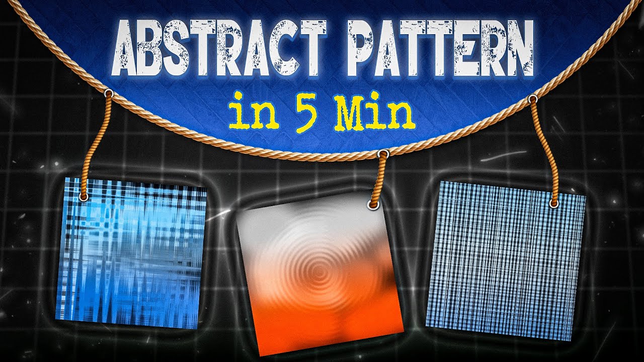 How to Make Abstract Pattern Background in Photoshop (Step-by-Step Tutorial)
