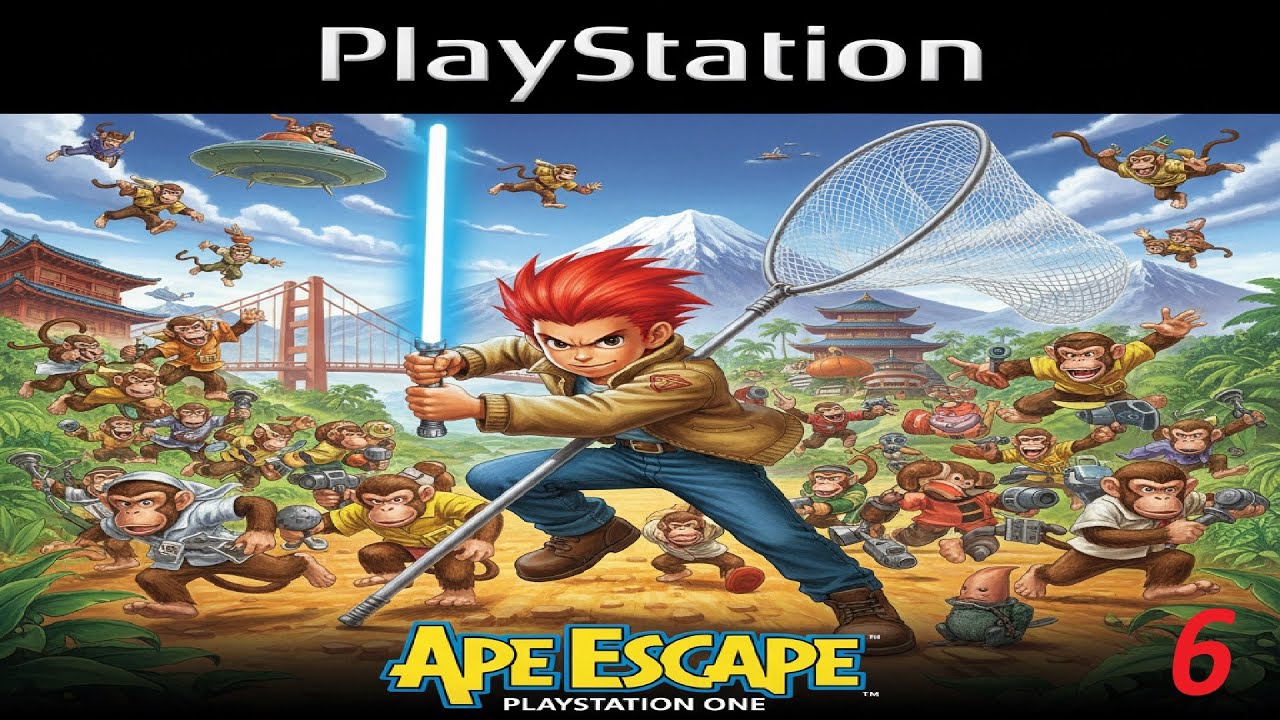 Guia Ape Escape PS1 Ep6 - Era Cenozoica ¿Quien Hizo La Ruina?