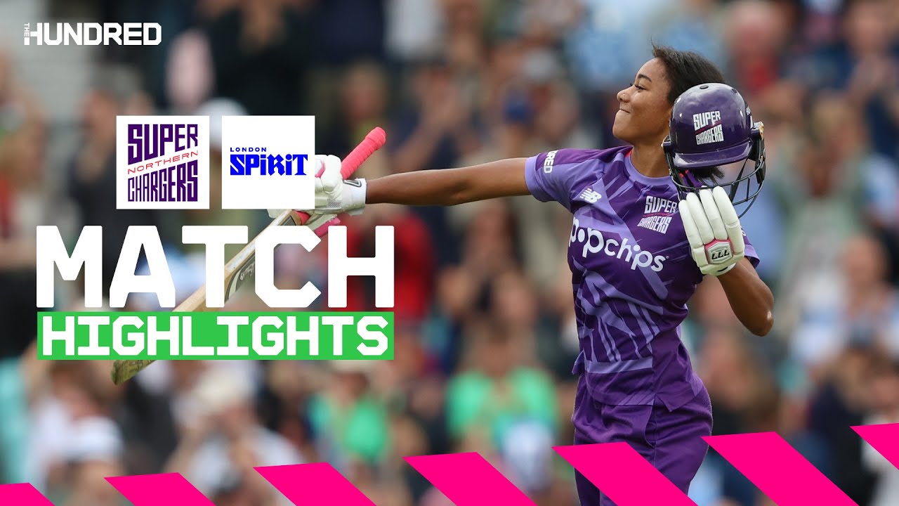 DAVINA PERRIN HUNDRED 💯🚨 | Northern Superchargers vs London Spirit Highlights