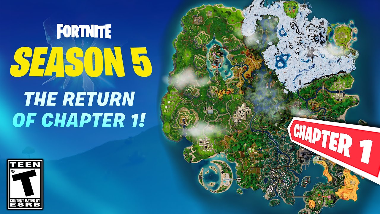 What if Fortnite OG was on the CHAPTER 4 Map?