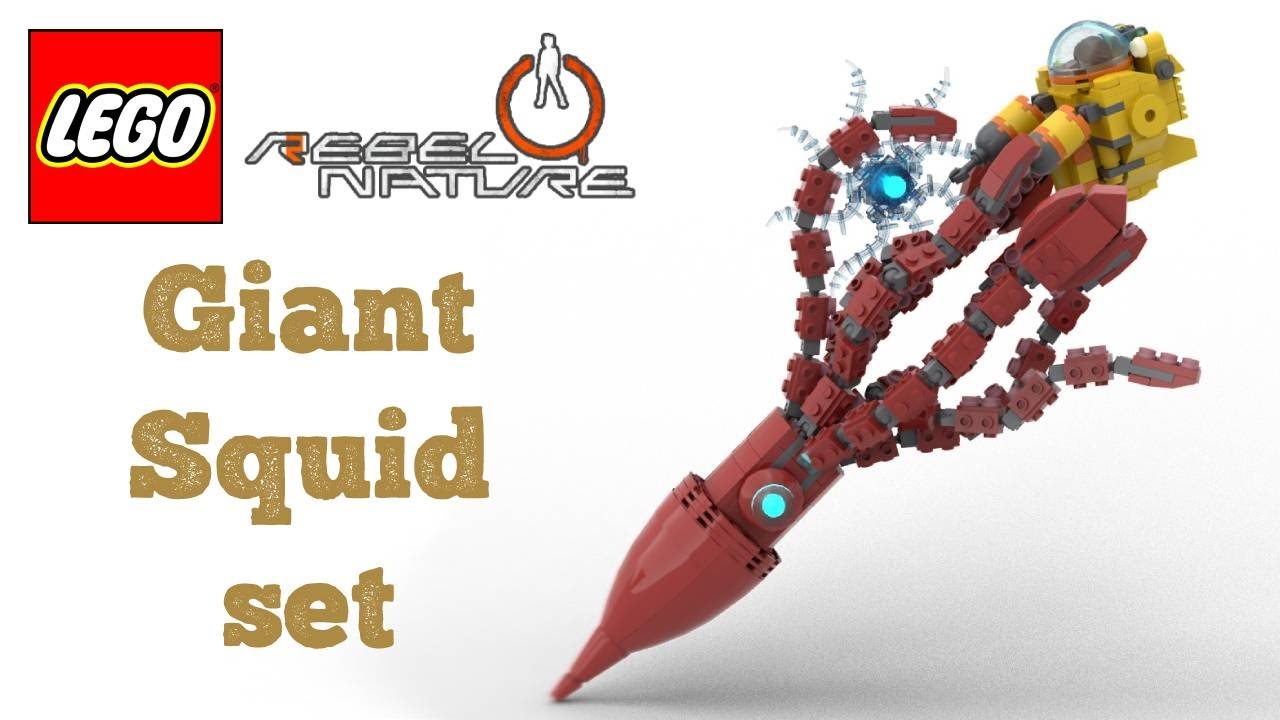 LEGO REBEL NATURE Giant Squid Set
