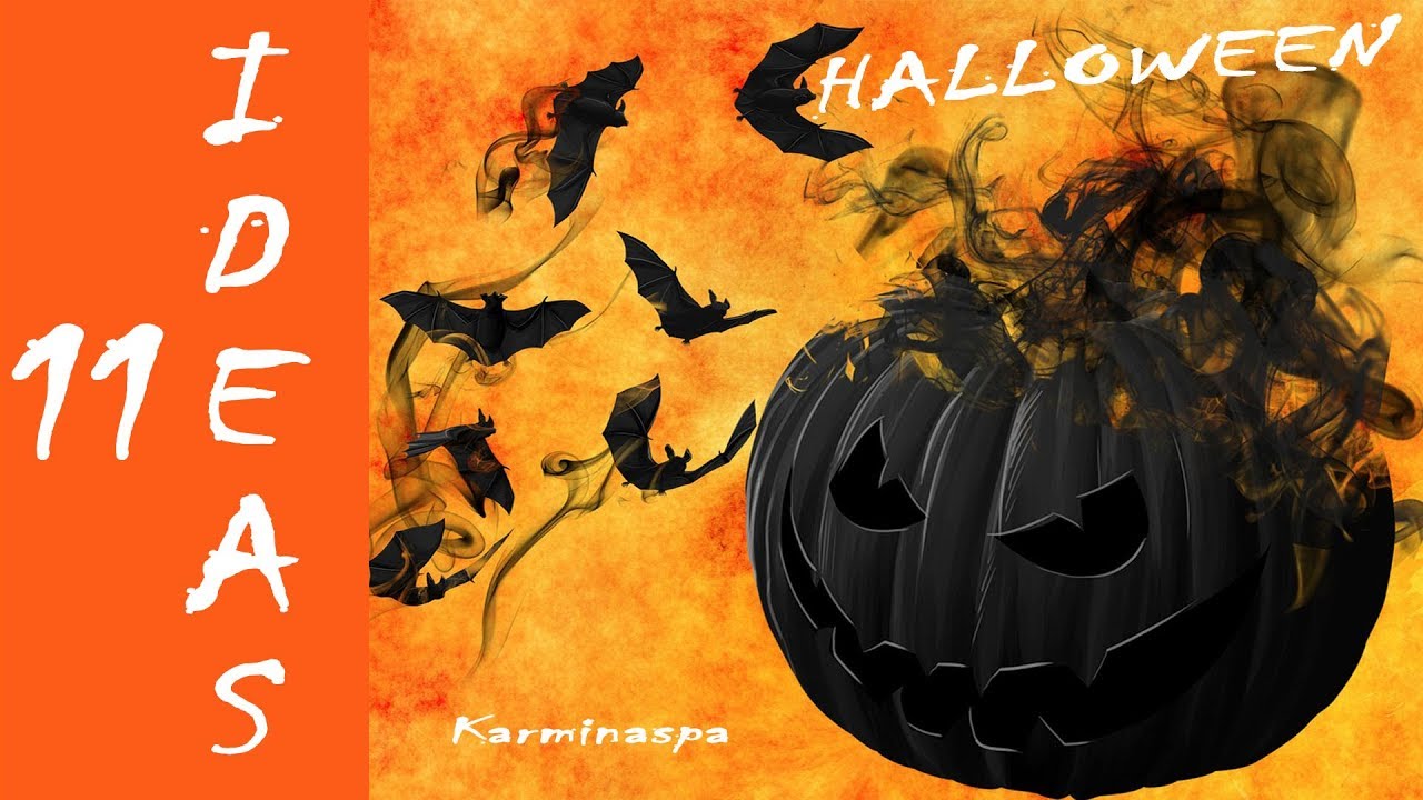 DIY. 11 ideas de decoraci&oacute;n para Halloween muy f&aacute;ciles de hacer. Karminaspa