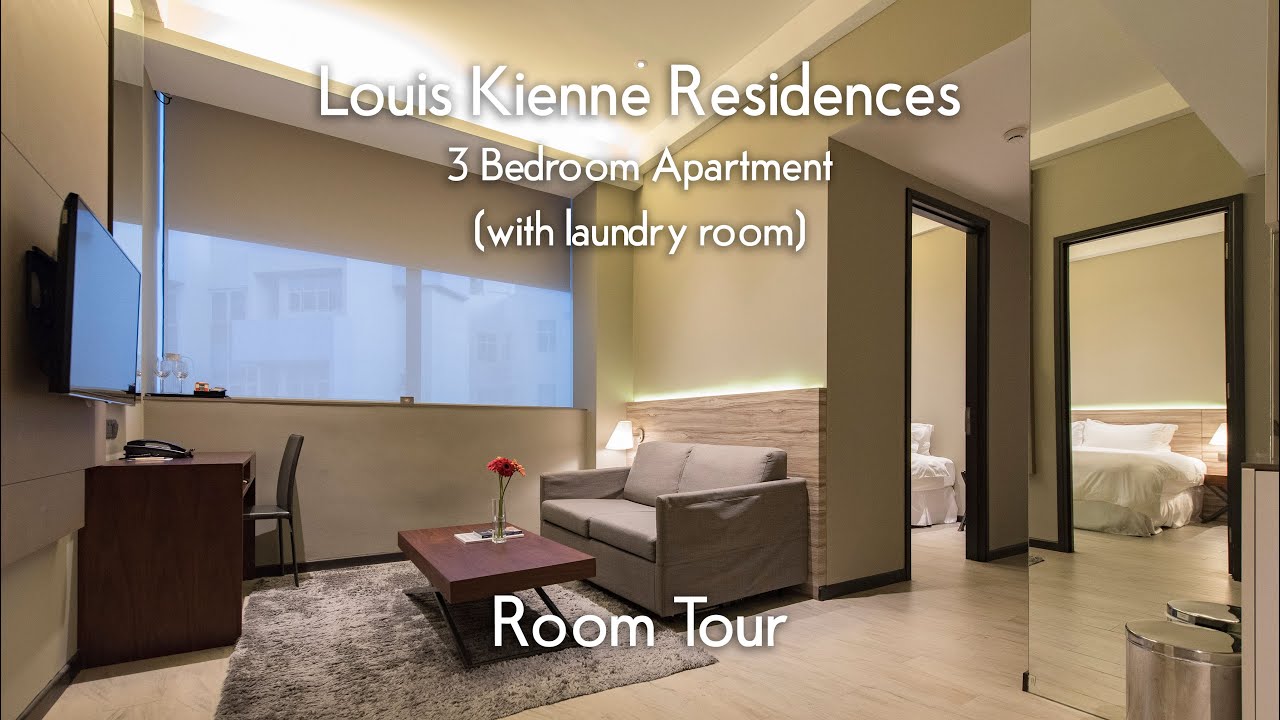 3 Bedroom Serviced Apartment with Laundry Room in Singapore - Louis Kienne Serviced Apartments