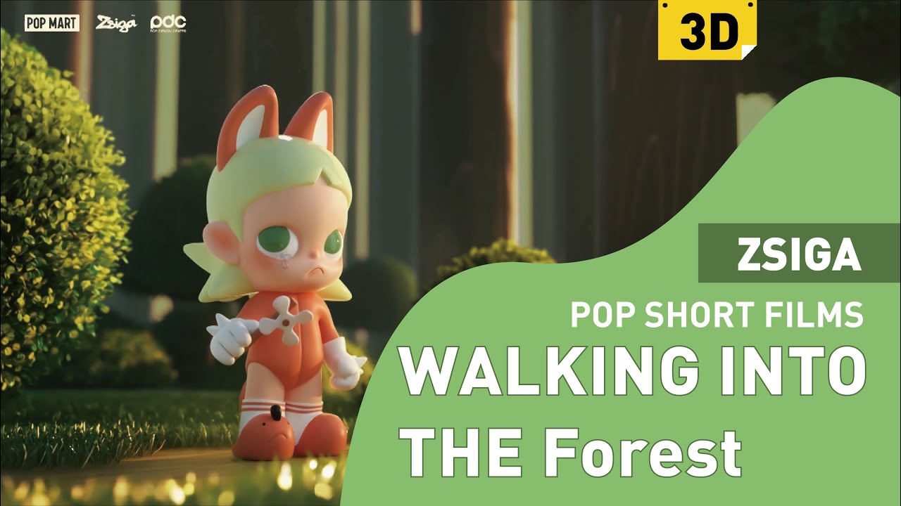 Zsiga Walking Into the Forest 3D
