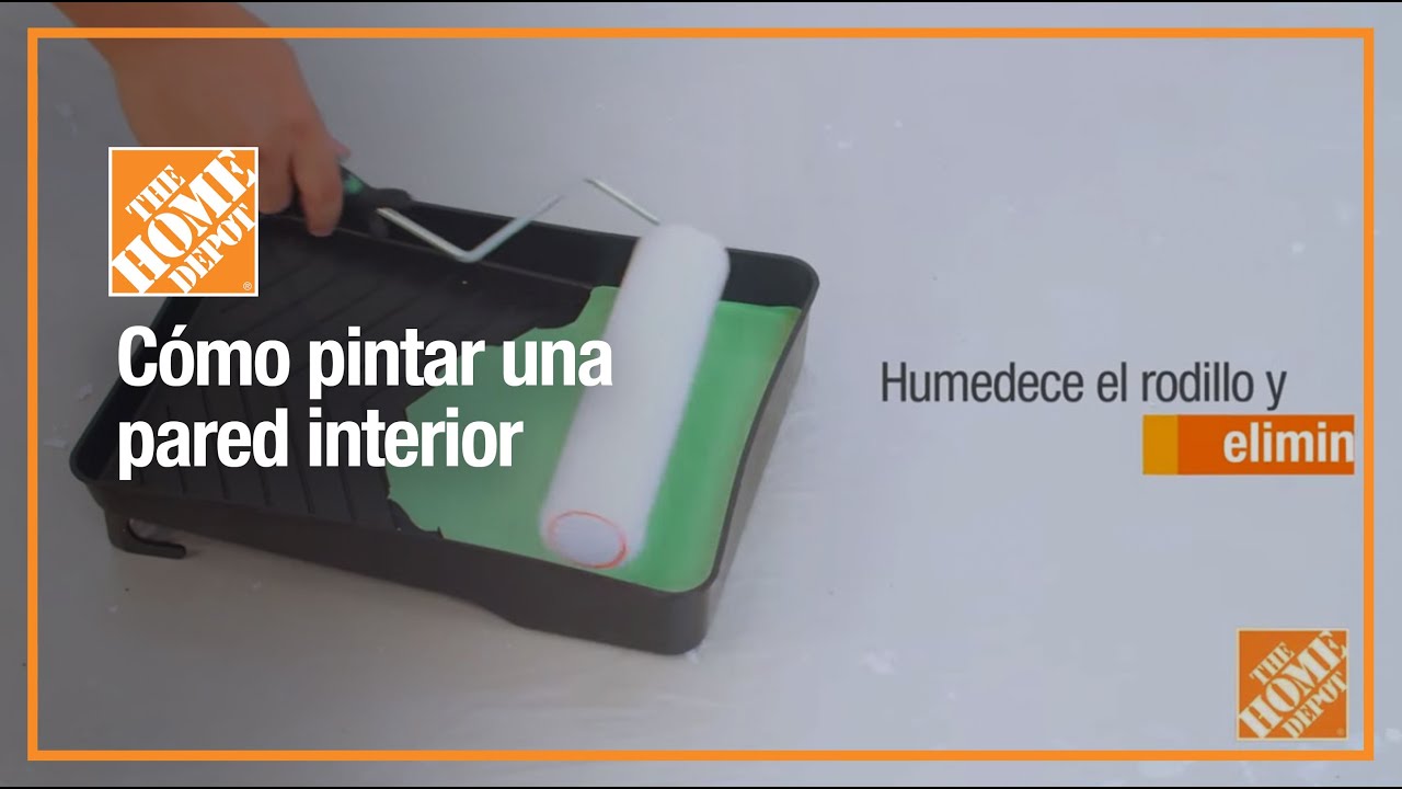 &iquest;C&oacute;mo pintar una pared interior?