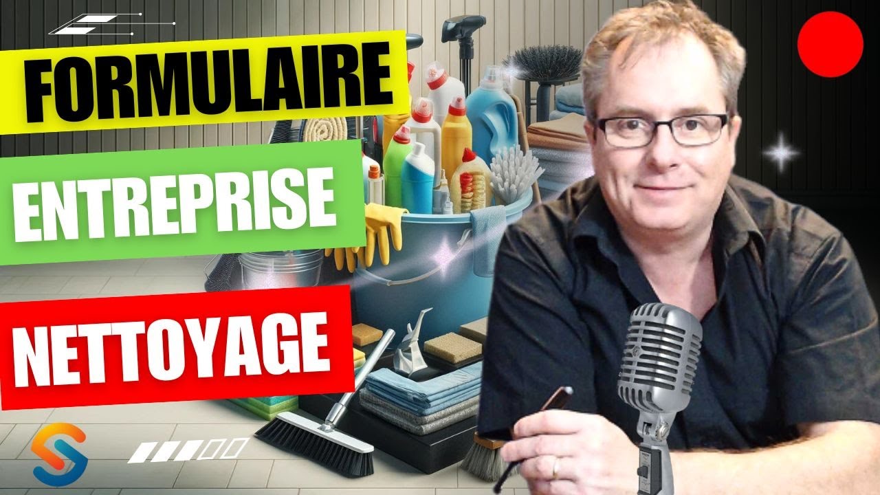 🔴▶▶ AUTO ENTREPRENEUR NETTOYAGE, REMPLIR LE FORMULAIRE CRÉATION EN LIGNE