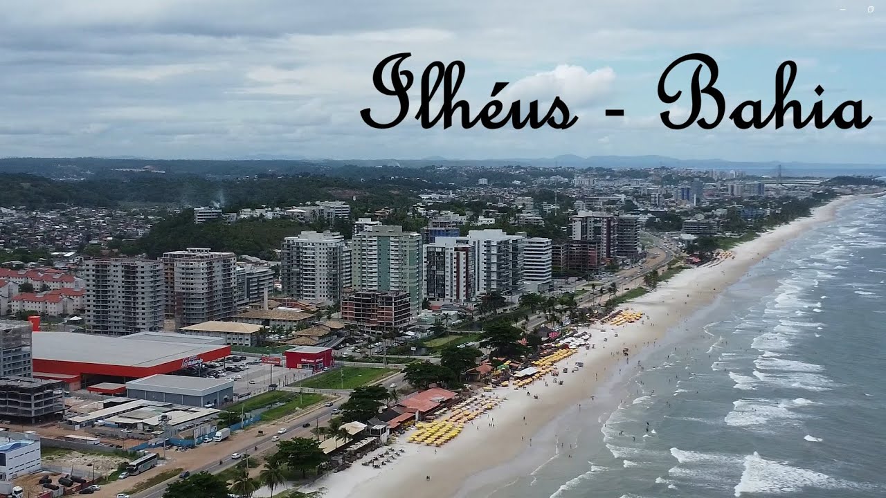 Sobrevoando a zona sul de Ilhéus - Bahia