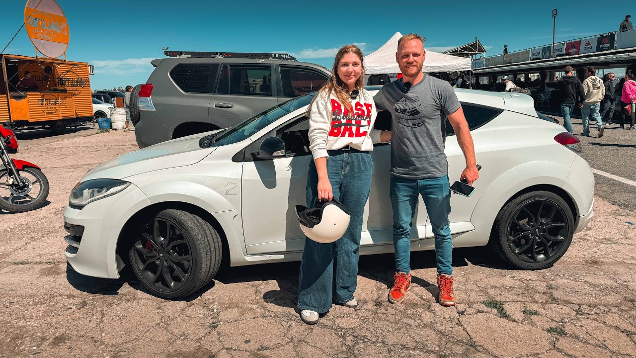 Primera vez en el Cabalén y una espectadora ganó una vuelta en la Mégane | Track Day Argentina