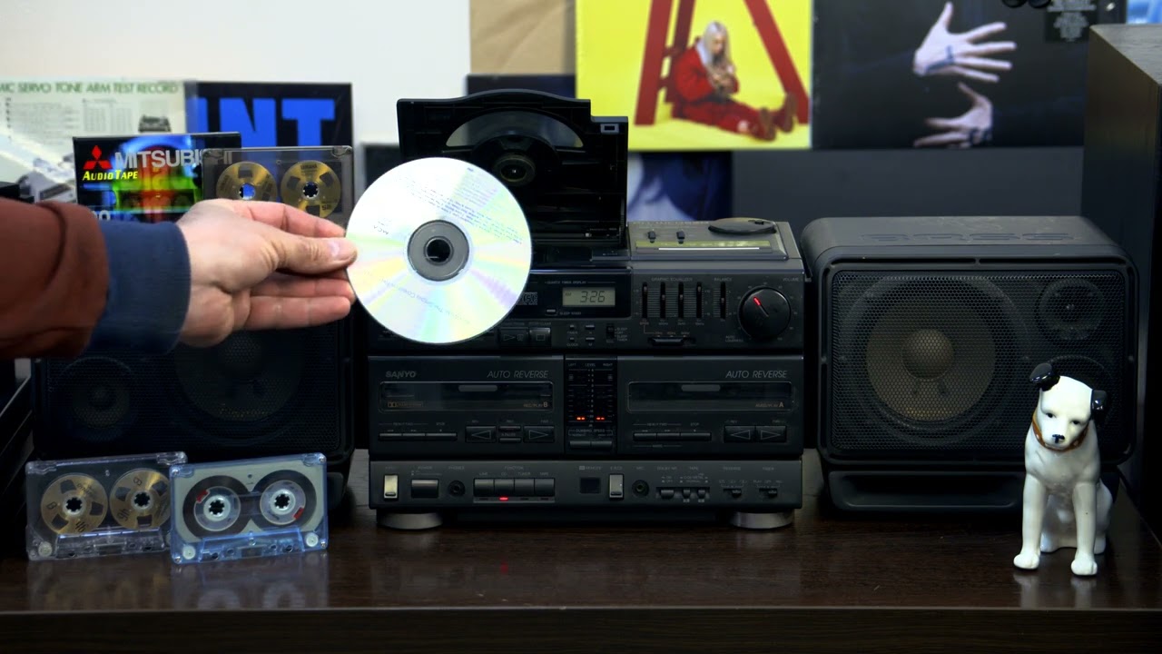 SANYO PH-WCD850 ZooSCENE CD, кассетная магнитола с высочайшим качеством звучания.