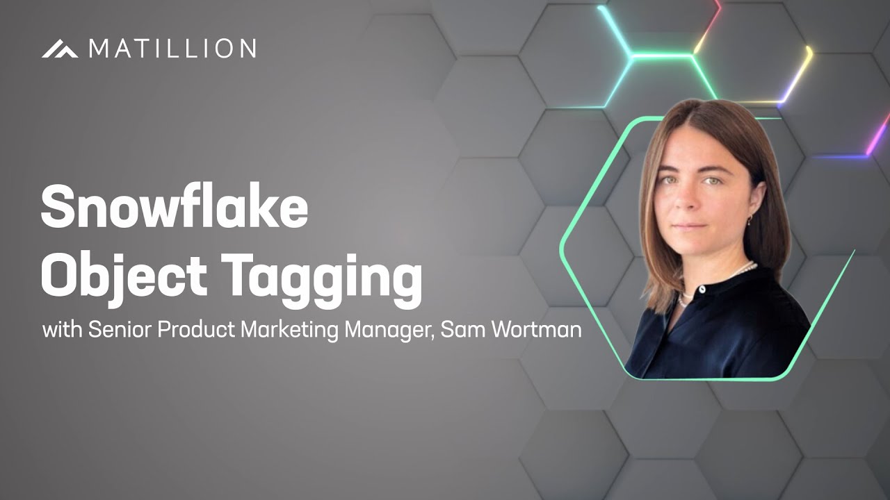 ⚡ Supercharge Data Governance with Matillion for Snowflake - Boost Your Data Security Efforts