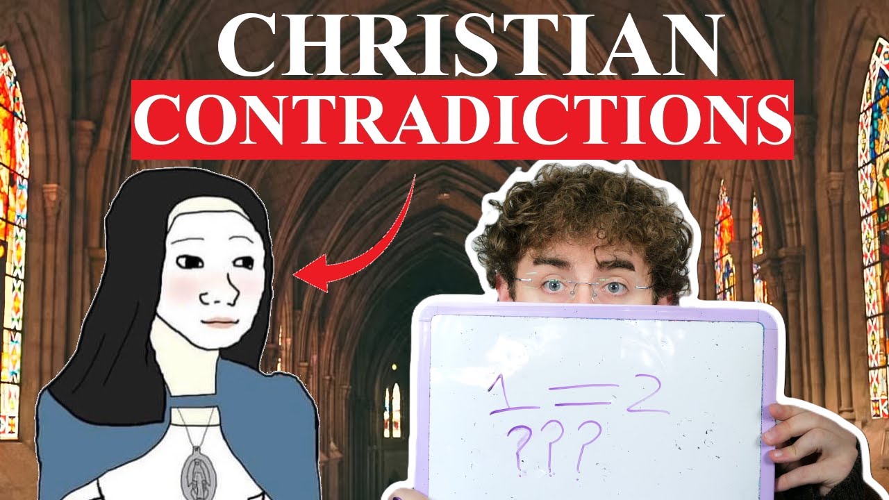 Condescending Christian can't stop contradicting herself!