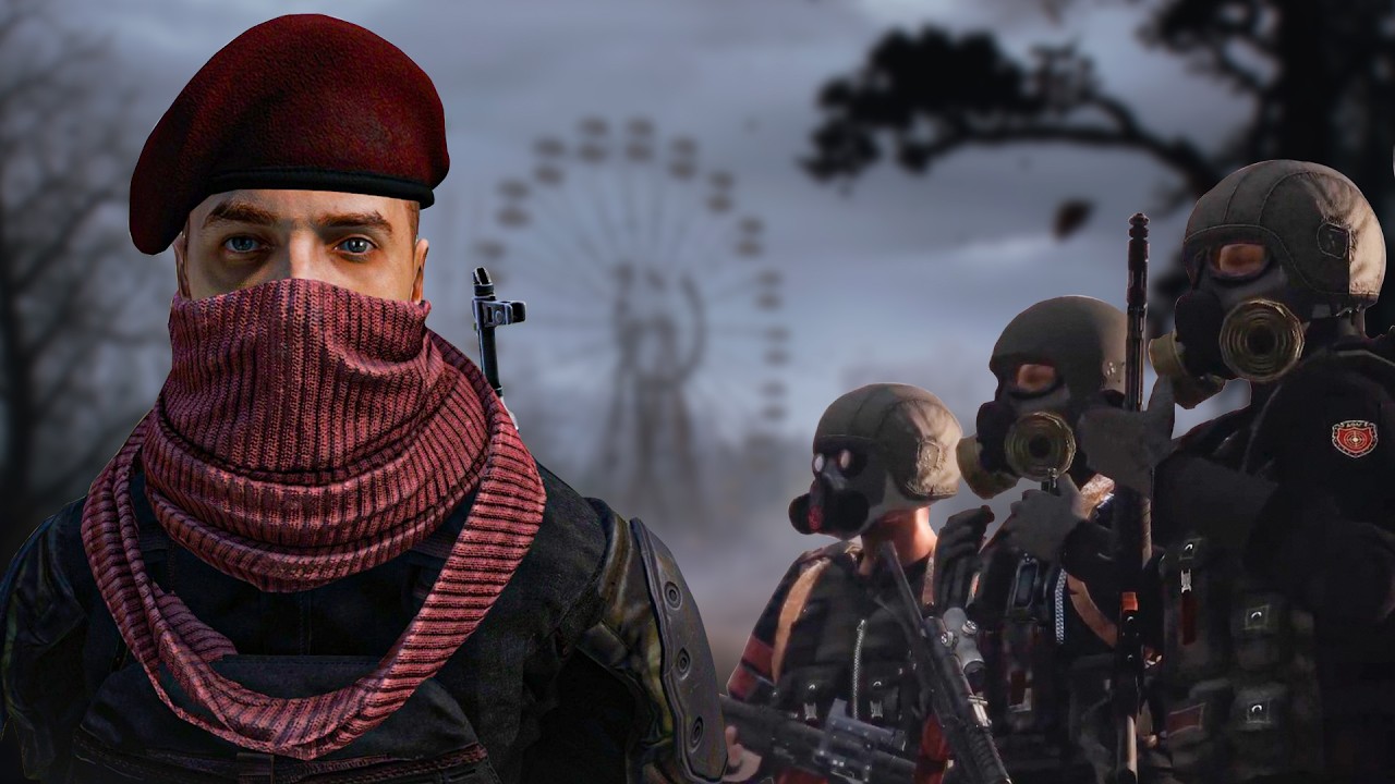 Me tornei um MAJOR e treinei um EXÉRCITO no INVERNO NUCLEAR de CHERNOBYL no DayZ Organic RP