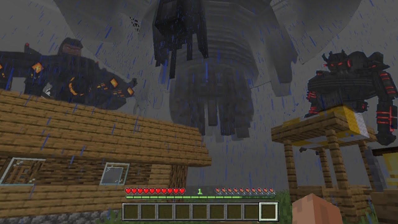 The ASTROS invades earth!! | Minecraft skibidi toilet addon