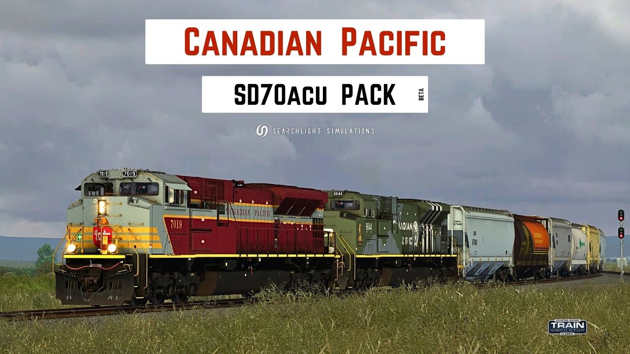 Train Simulator | Searchlight Simulations CP SD70ACU Pack | BETA | 