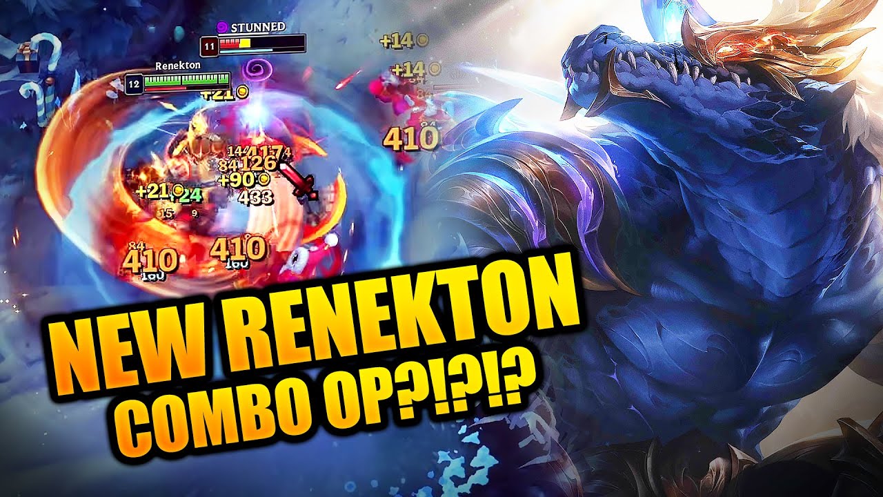 [PATCHED] THIS NEW RENEKTON COMBO CHANGES EVERYTHING... | NEW Renekton Animation Cancels Breakdown!