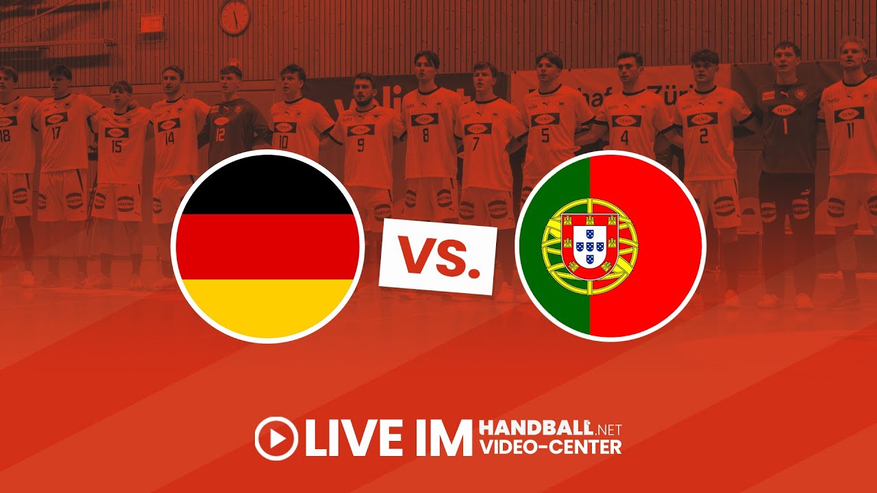 Deutschland vs. Portugal | Handball U21 Länderspiel Livestream | 14.06.2025, 18:00 Uhr