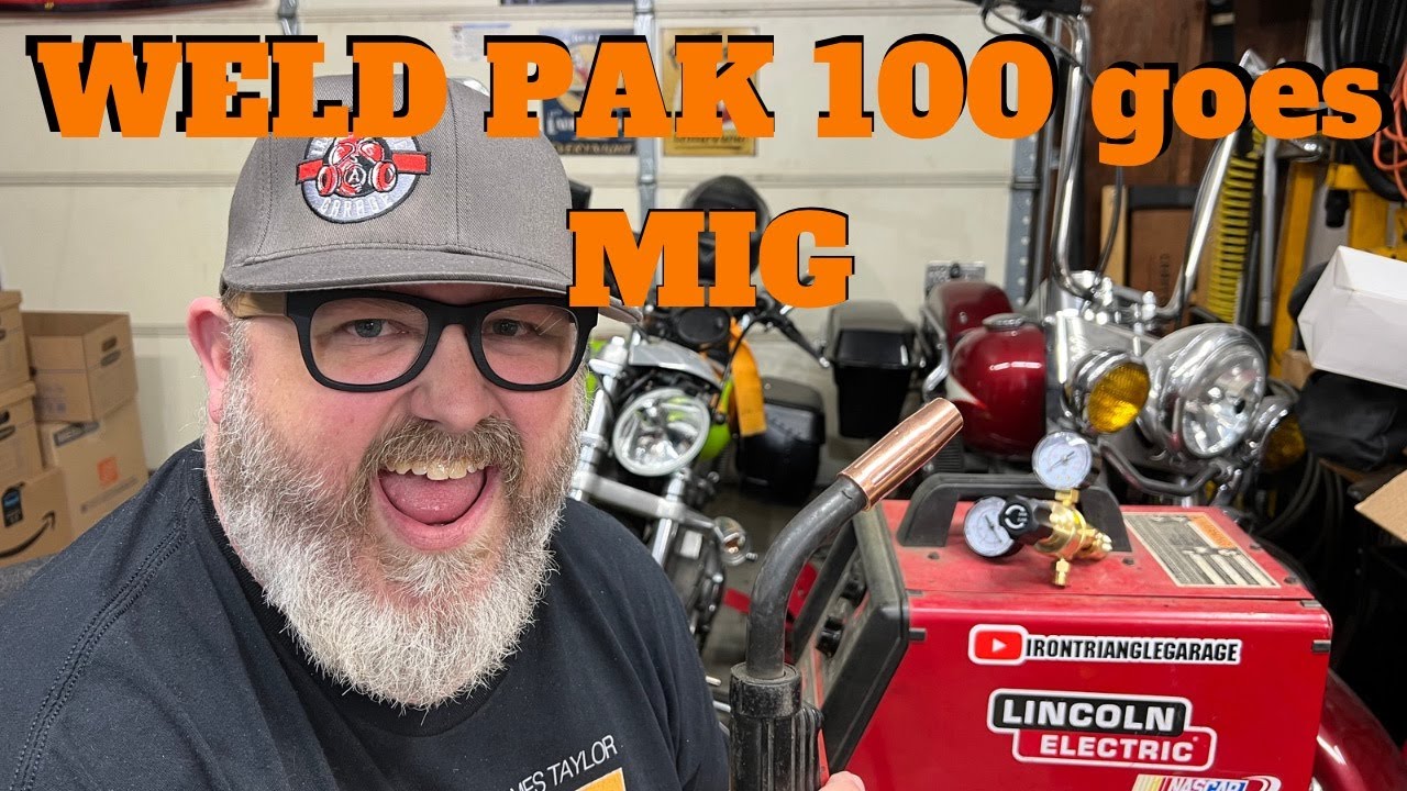 Lincoln Weld PAK 100 MIG conversion. CHEAPER!! (Parts list in description)