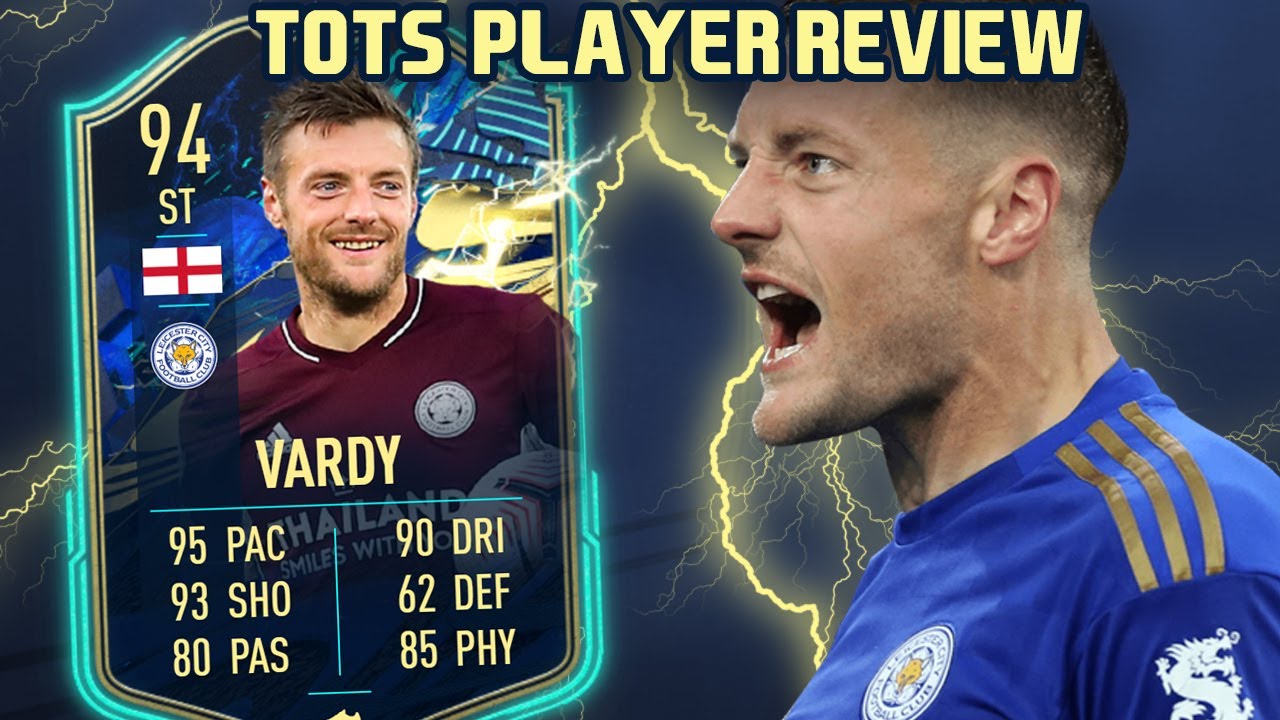 WHAT A TANK! 94 TOTS JAMIE VARDY PLAYER REVIEW! FIFA 21 ULTIMATE TEAM