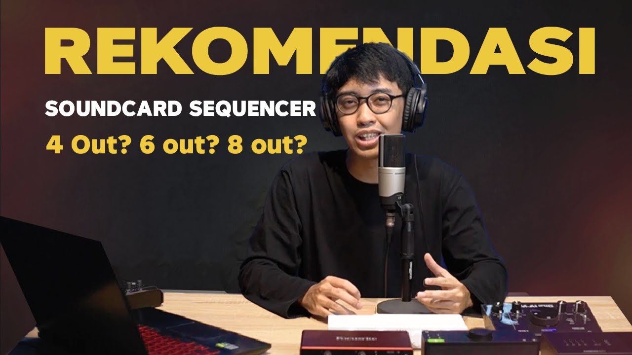 Rekomendasi Soundcard Audio interface Buat LIVE Sequencer Band